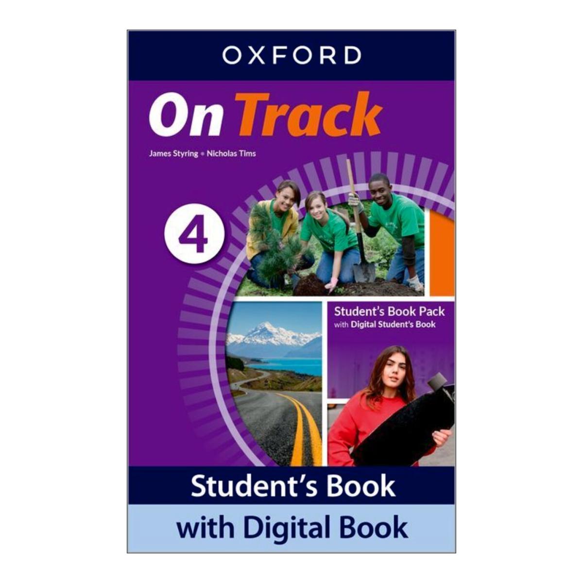 Portada de On Track 4 Student's Book.