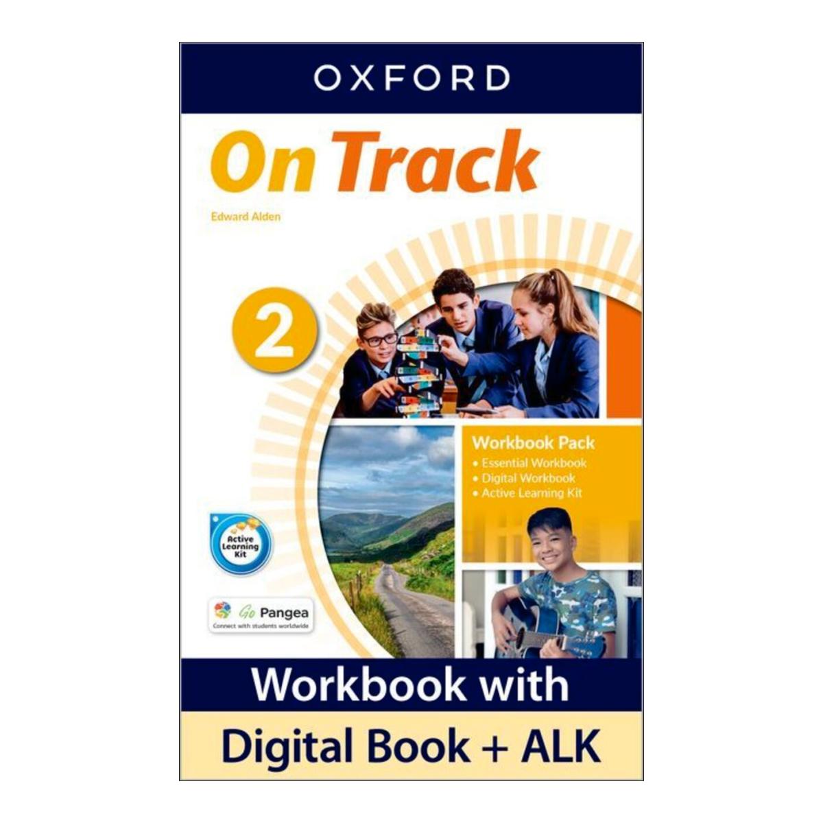 Portada de On Track 2 Workbook + Active Learning Kit (monolingual).