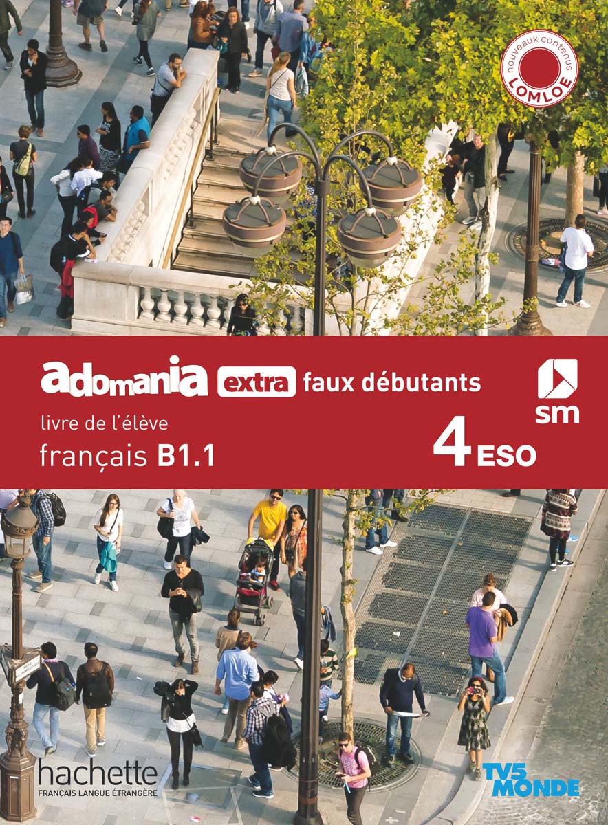 FrançaisB1.1. 4 Secundaria. Adomania, extra faux débutants  (Tapa blanda) 1