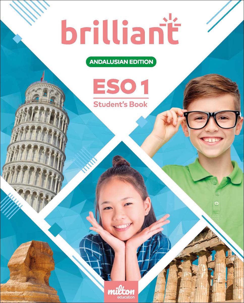 Portada de BRILLIANT ENGLISH 1ºESO ST ANDALUCIA 22: 1 (brilliant (AND))