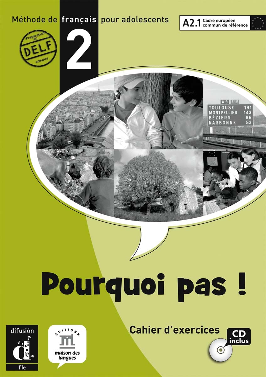 Porquoi Pas! 2 Cahier d´exercices + CD: Porquoi Pas! 2 Cahier d´exercices + CD