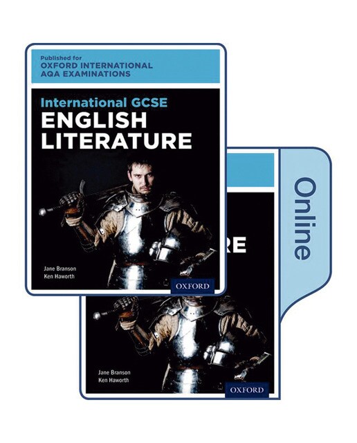 Portada de International GCSE English Literature For Oxford AQA Examinations: Print & Online Textbook Pack.