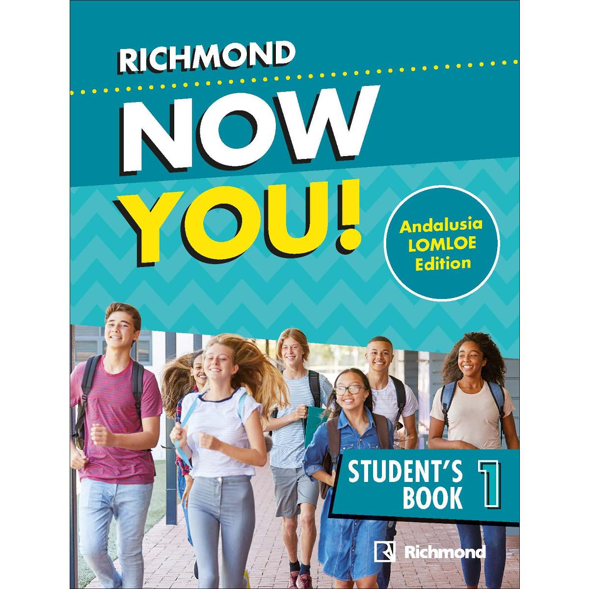Portada de NOW YOU! 1 STUDENT'S ANDAL ED24 (ANDALUCIA)