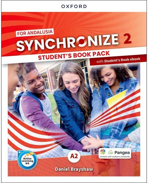 Portada de Synchronize 2. Student's Book. Andalusian Edition.