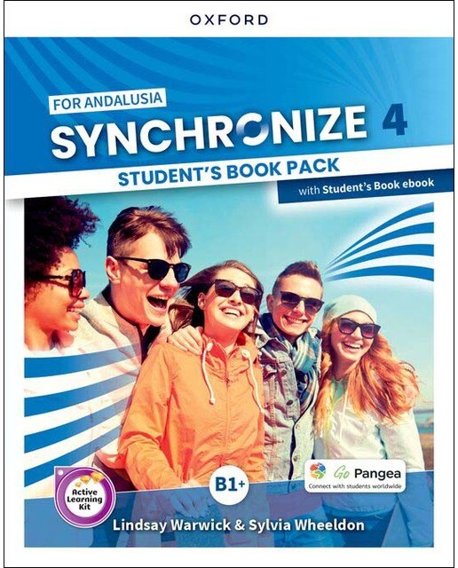 Portada de Synchronize 4. Student's Book. Andalusian Edition.