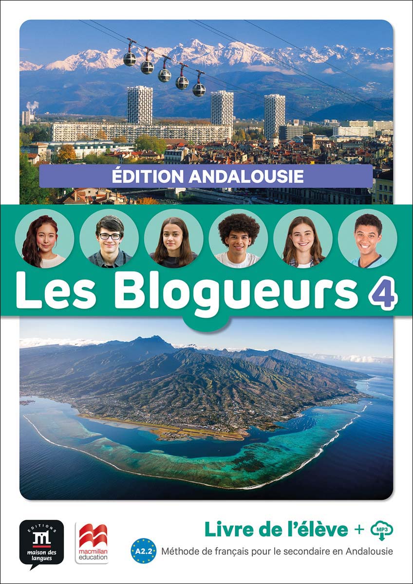 Imagen 0 de Les Blogueurs 4 livre de l'élève édition Andalousie  (Tapa blanda)