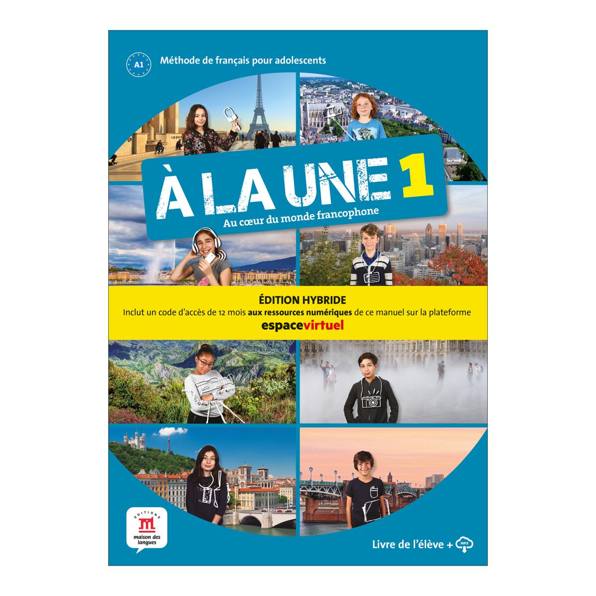 A LA UNE 1 ÉD. LIVRE EPK