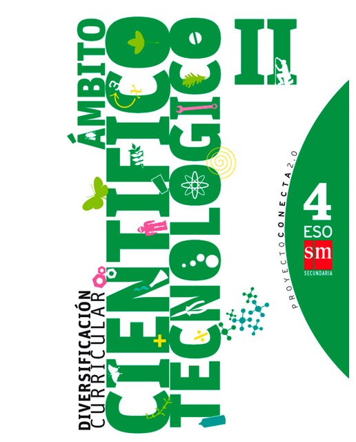 Diversificación curricular, ámbito científico tecnológico II. 4 ESO. Conecta 2.0 (Tapa blanda) 1