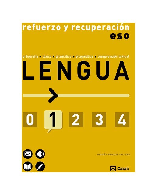 Imagen 0 de Refuerzo y recuperación de Lengua 1 ESO  (Tapa blanda)