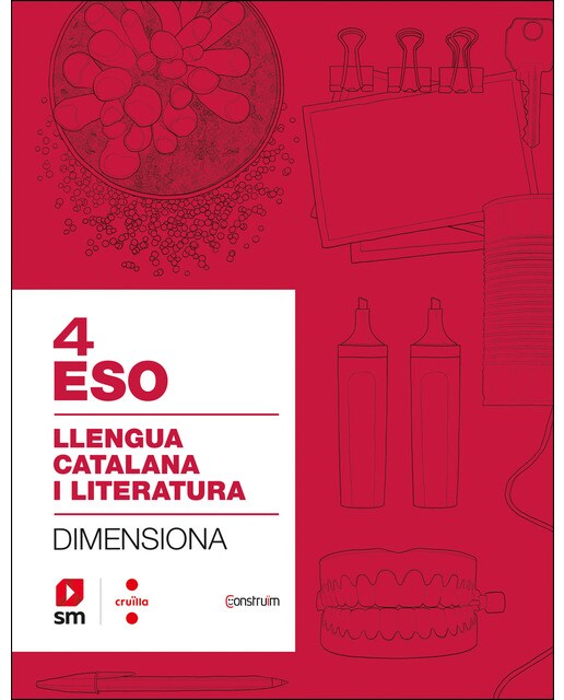Quadern Llengua catalana i literatura. 4 ESO. Dimensiona. Construïm 1