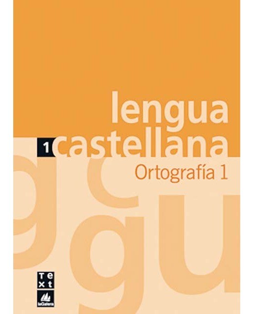 Quadern de lengua castellana Ortografía 1