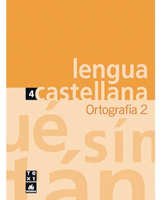 Quadern de Lengua castellana Ortografía 2