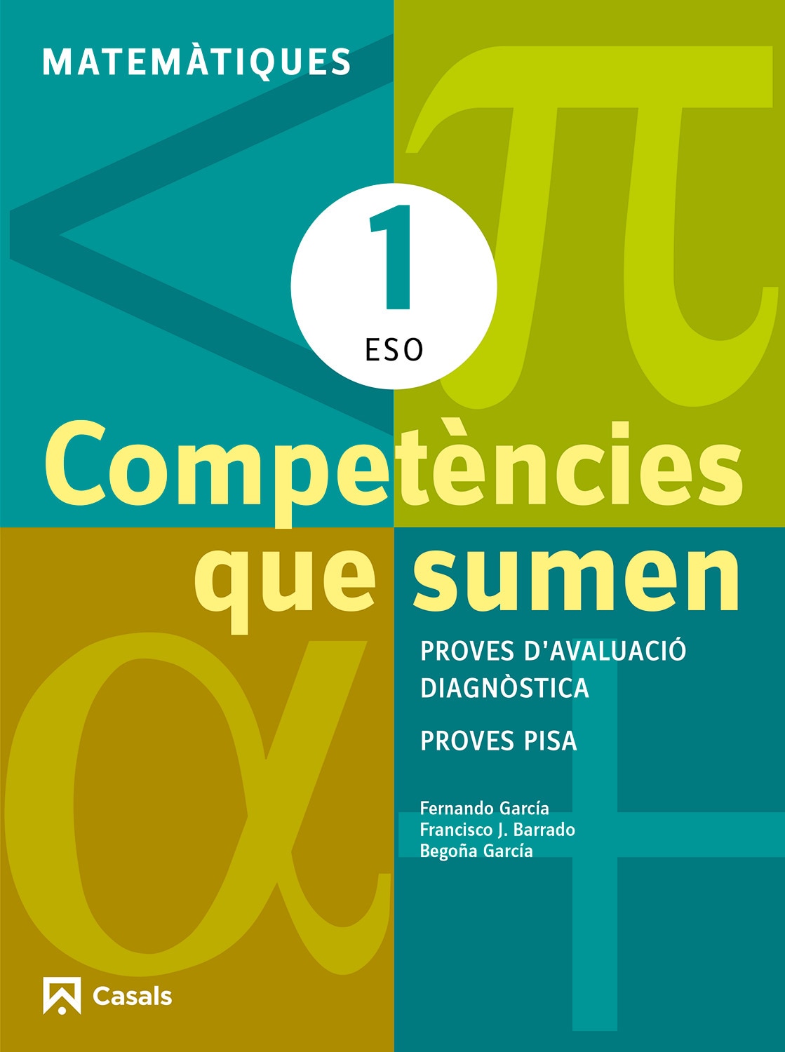 Portada de Competències que sumen. Matemàtiques 1 ESO.