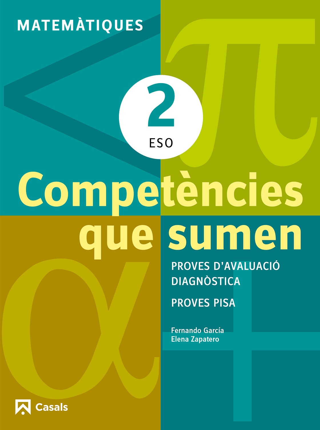 Portada de Competències que sumen. Matemàtiques 2 ESO.