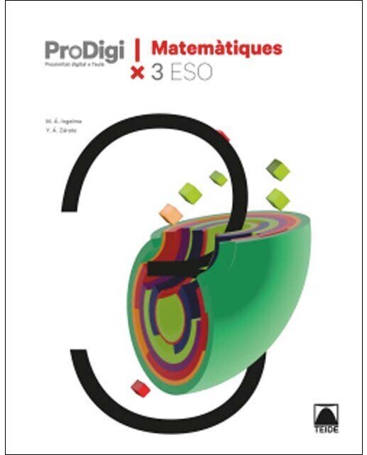 Portada de Quadern ProDigi. Matemàtiques 3 ESO (Tapa blanda).