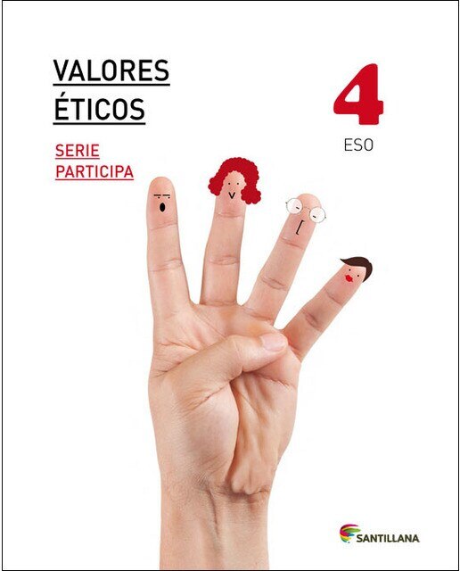Portada de VALORES ETICOS SERIE PARTICIPA 4 ESO (Tapa blanda).