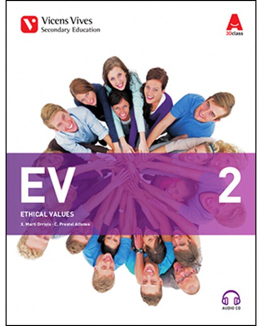 EV 2 +CD (ETHICAL VALUES 3D CLASS)  (Tapa blanda) 1