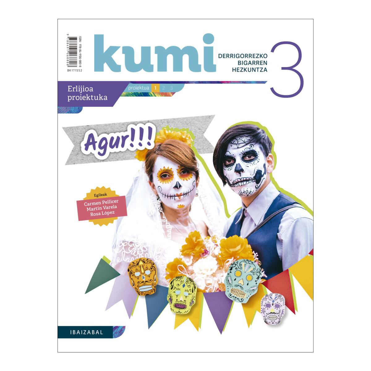Portada de Agur zailak Dbh 3 (Tapa blanda).