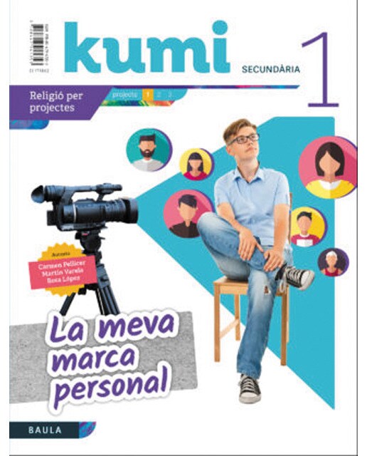 Portada de La meva marca personal 1r ESO Projecte Kumi (Tapa blanda).
