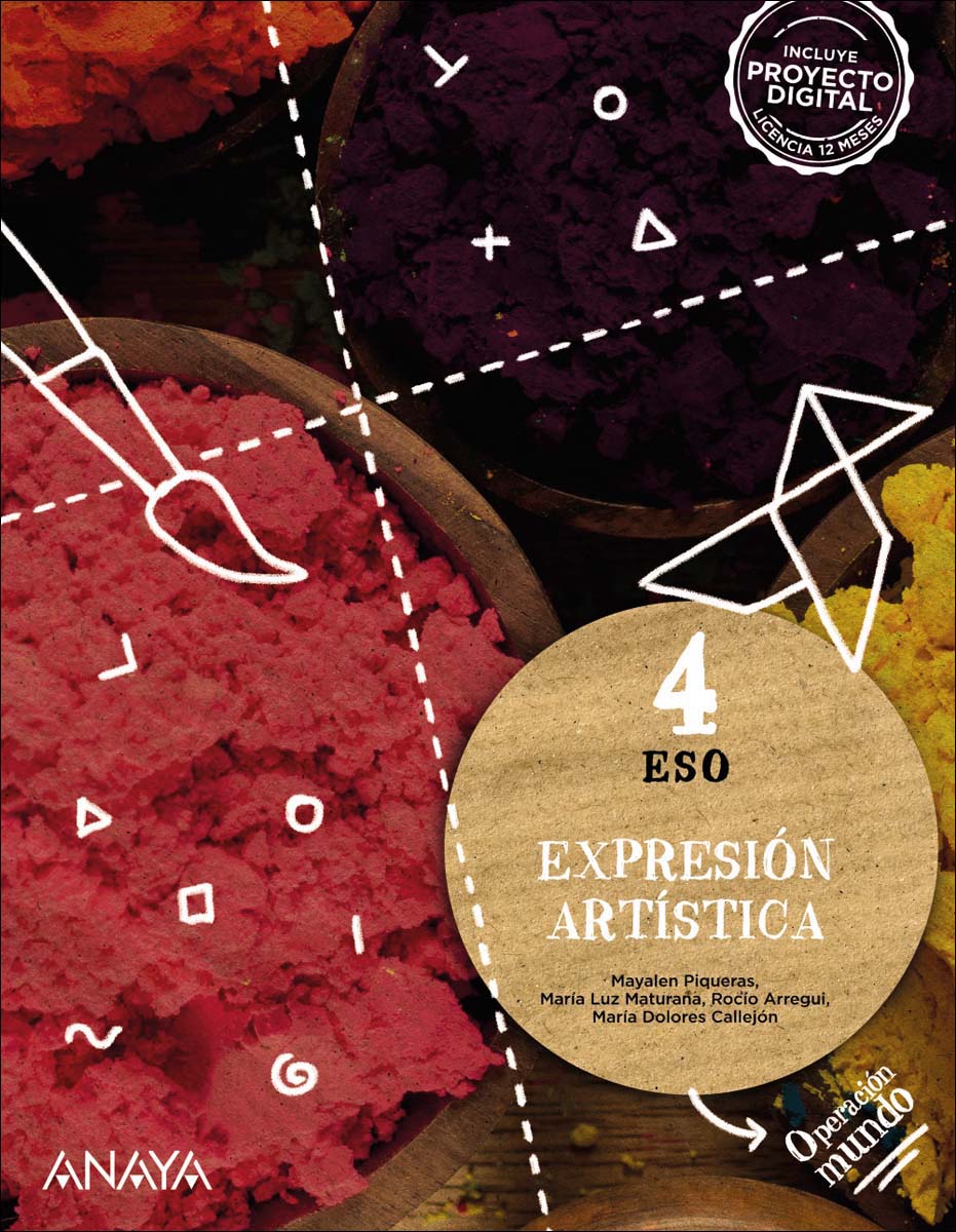 Expresión artística 4 (Opción no fungible) (Tapa blanda) 1