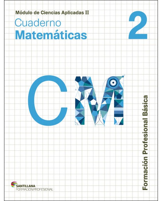 CUADERNO MATEMATICAS 2 SANTILLANA FPB (Tapa blanda) 1