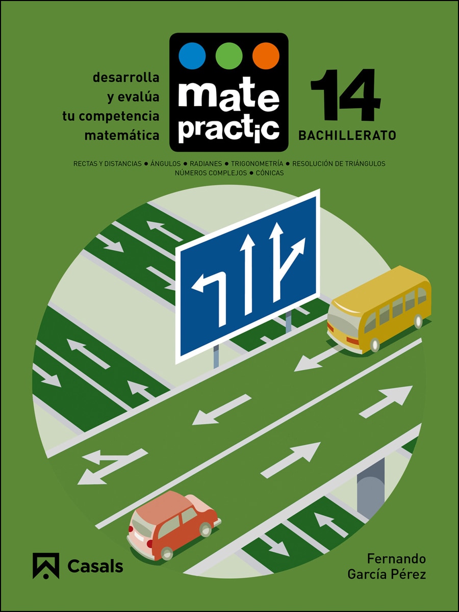 Portada de Cuaderno Matepractic 14 Bachilerato.