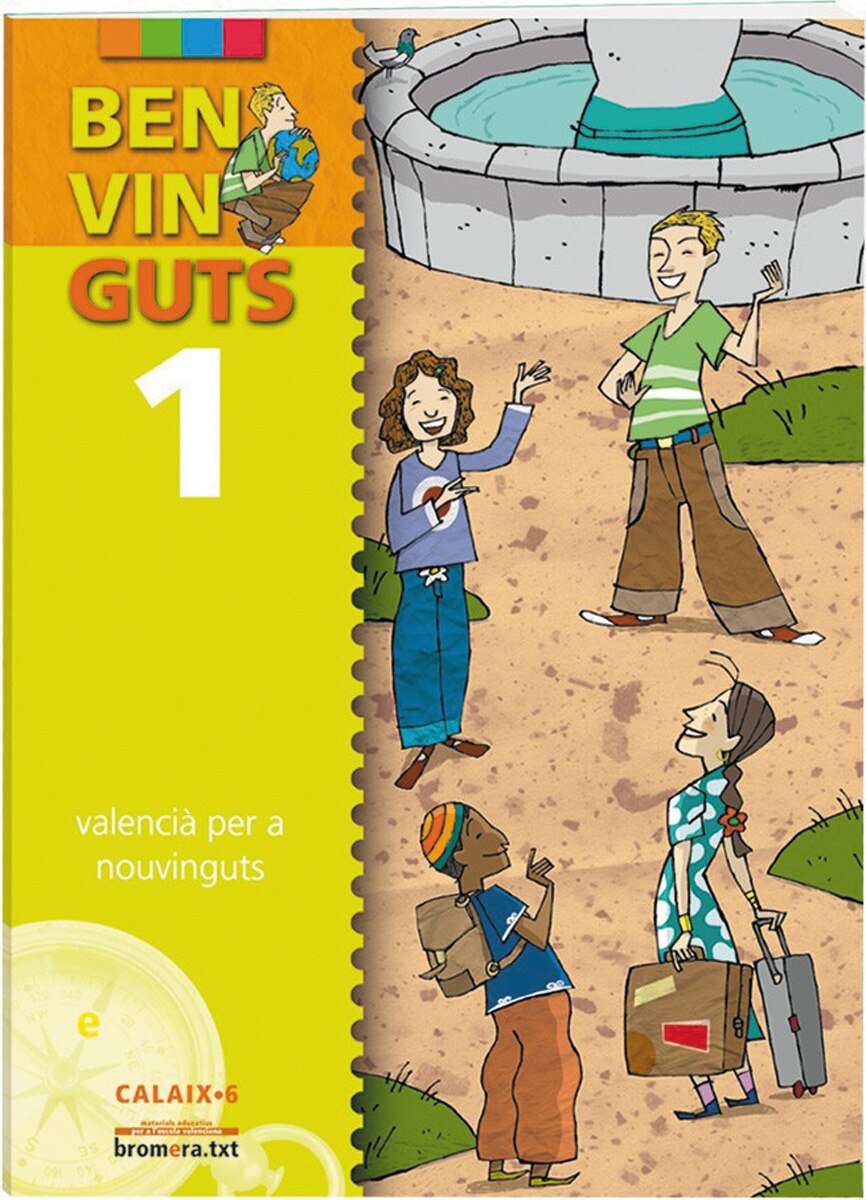 Portada de Benvinguts 1 (Tapa blanda).