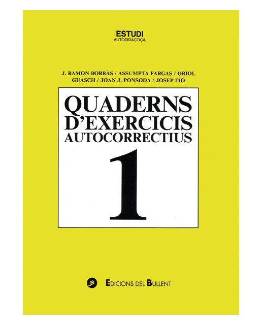 Quaderns d'exercicis autocorrectius 1