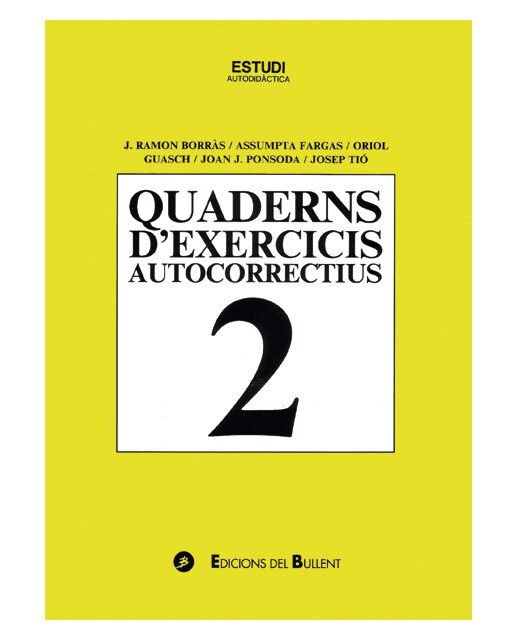Quaderns d'exercicis autocorrectius 2