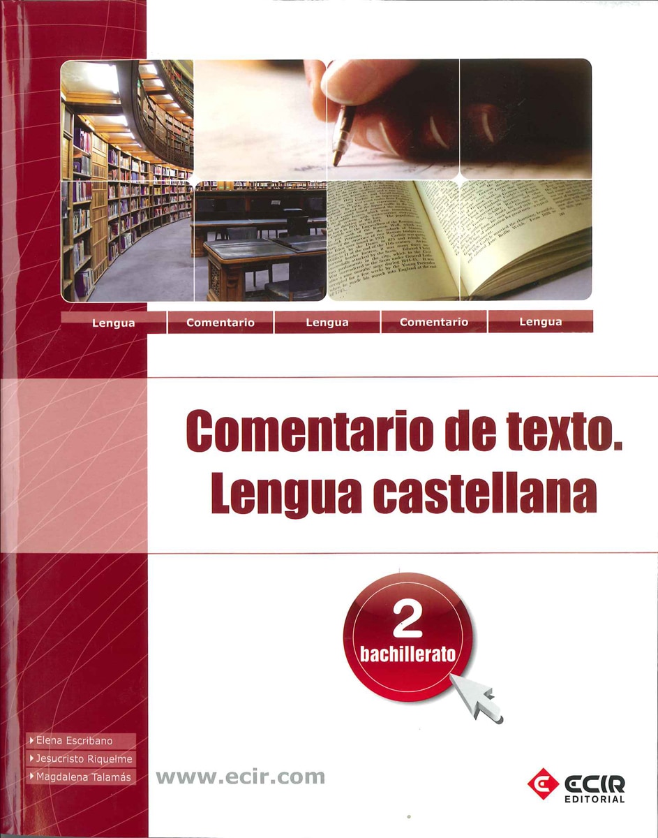 Comentario de texto. Lengua castellana 2º bachto.