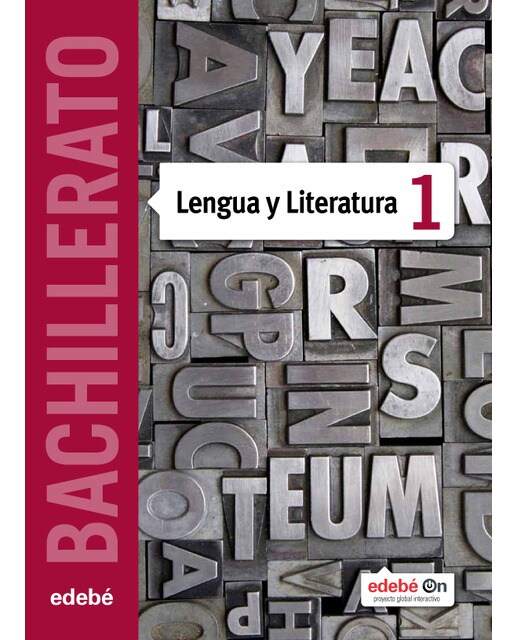 Portada de LENGUA Y LITERATURA 1 (Tapa blanda).