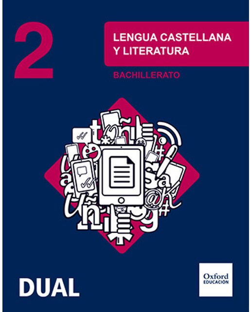 Portada de Inicia Lengua Castellana y Literatura 2.º Bachillerato. Libro del alumno.