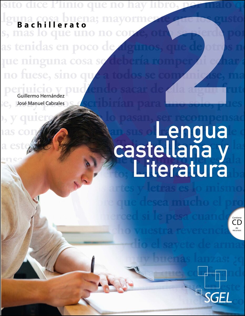 Portada de Lengua castellana y Literatura 2 Bachillerato (Tapa blanda).