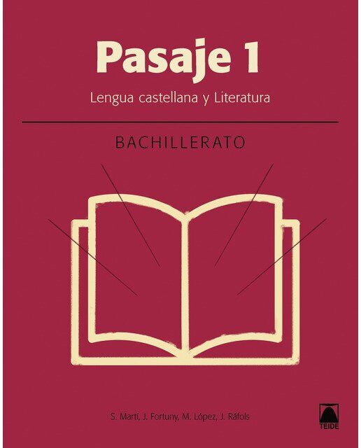 Pasaje 1. Literatura Bachillerato  (Tapa blanda) 1