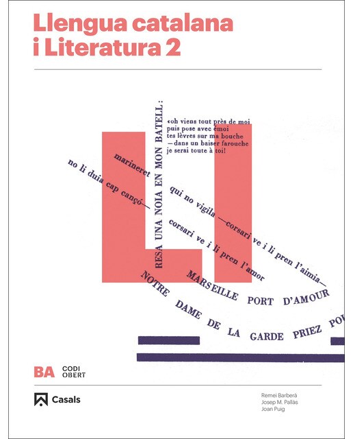 Llengua catalana i Literatura 2 BA 2020