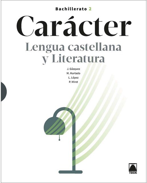 Portada de Carácter - Lengua castellana y Literatura 2 BCH (Tapa blanda).