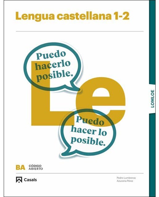 Lengua Castellana 1-2 BA  (Tapa blanda) 1