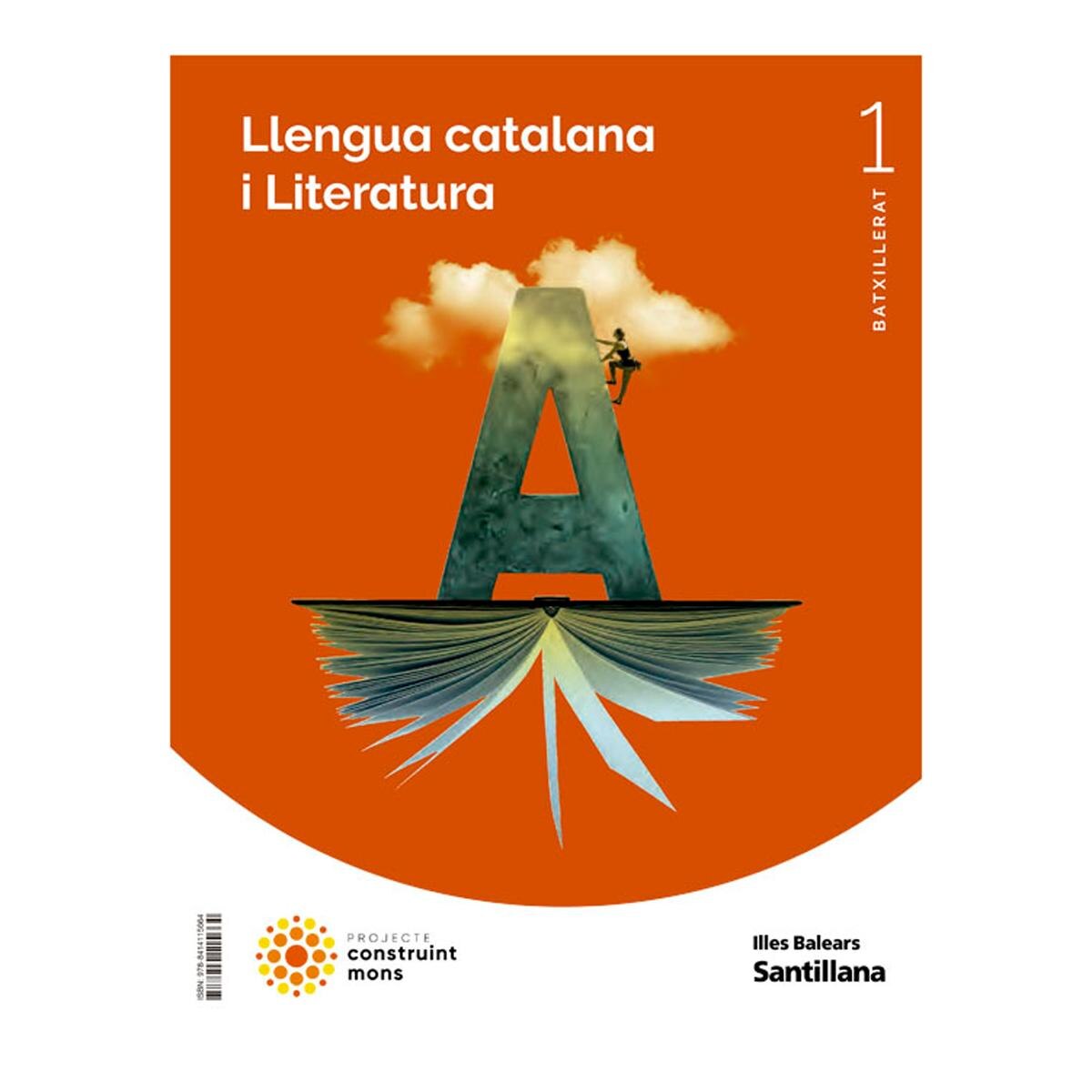 Portada de LLENGUA CATALANA I LITERATURA 1 BTX CONSTRUINT MONS (Tapa blanda).