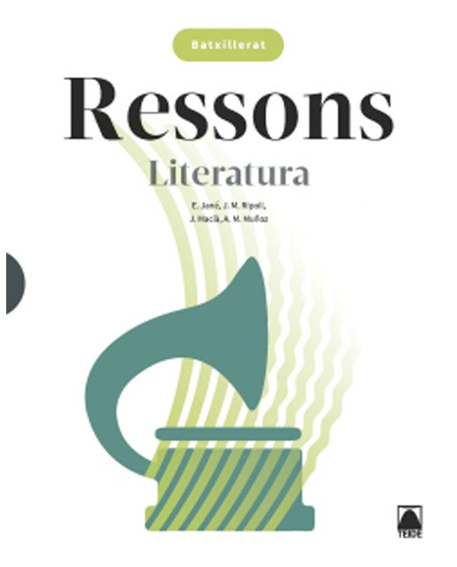 Portada de Ressons. Literatura 1 BATX (Tapa blanda).