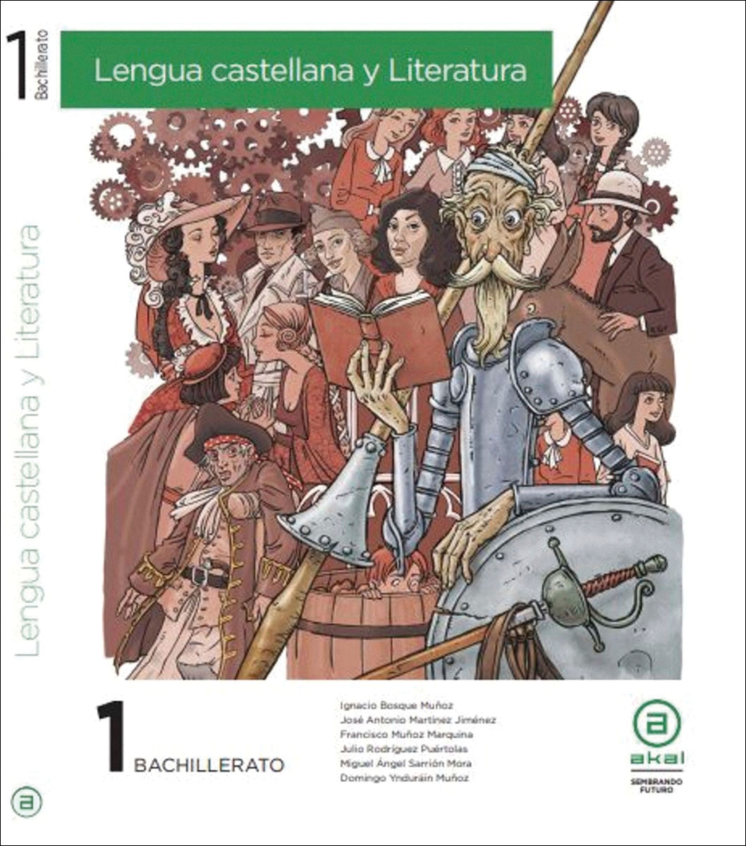 Portada de Lengua castellana y Literatura 1º Bachillerato (Tapa blanda).