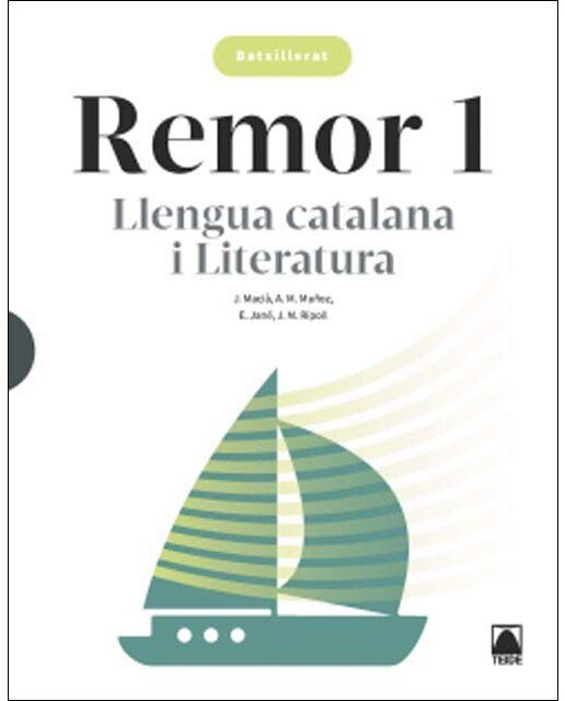 Portada de Remor. Llengua catalana i Literatura 1 Batxillerat (Tapa blanda).