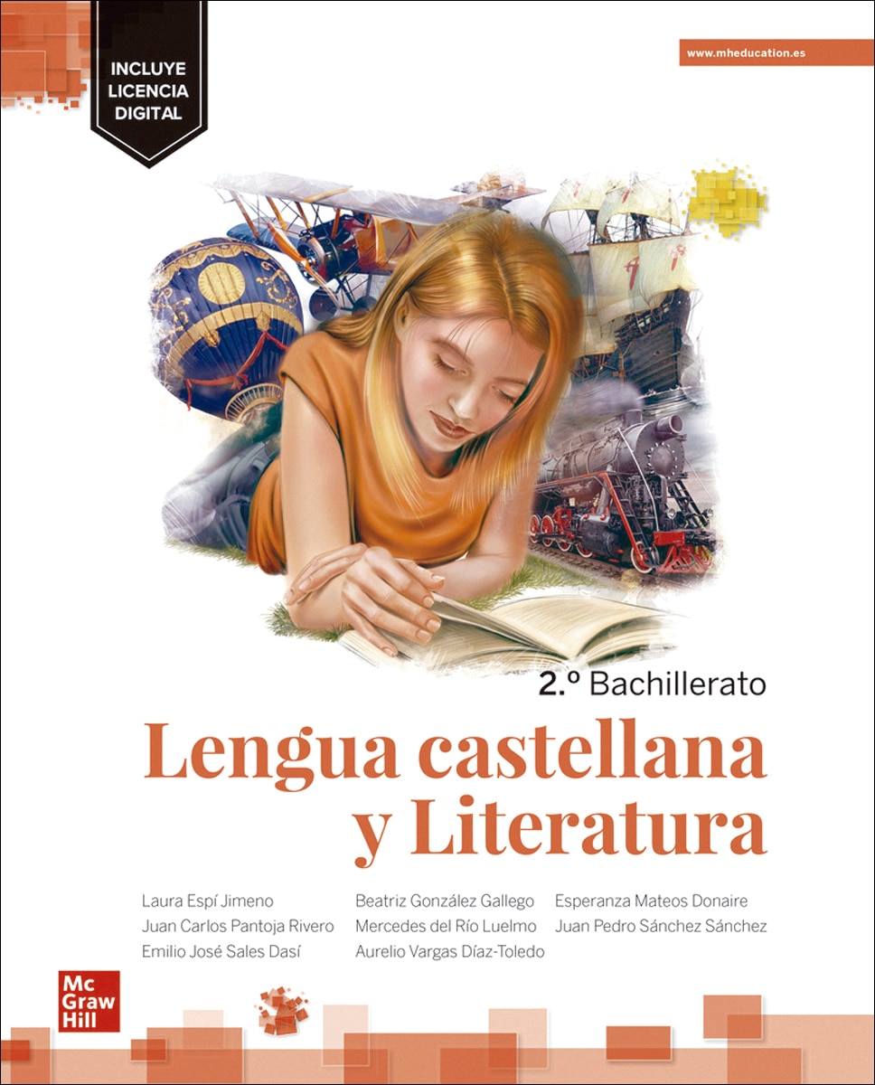 Portada de Lengua castellana y Literatura 2.º Bachillerato