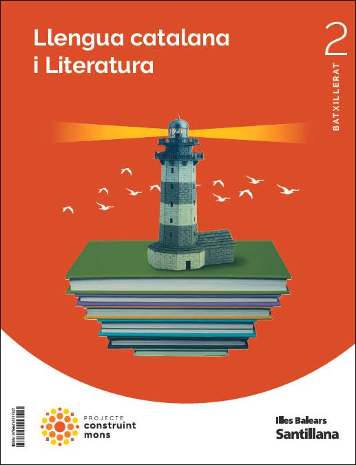 Portada de LLENGUA CATALANA I LITERATURA 2 BTX CONSTRUINT MONS (Tapa blanda).
