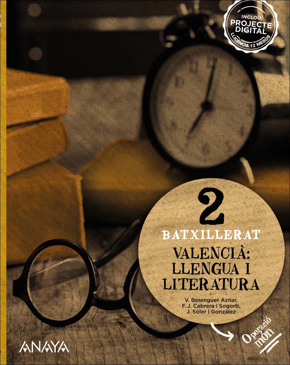 Valencià: llengua i literatura 2. (Tapa blanda) 1