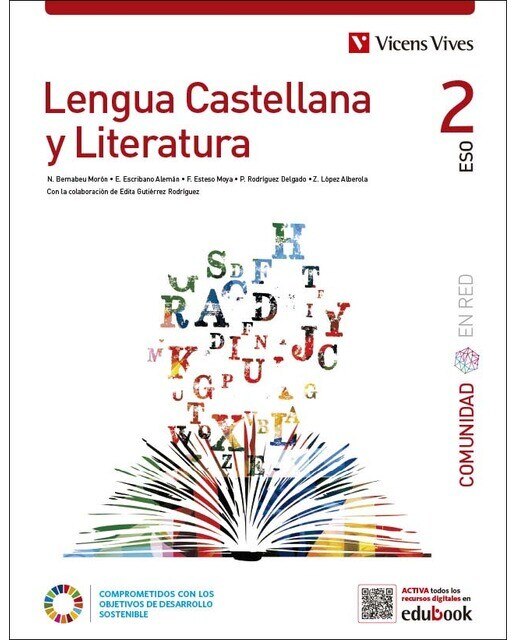 Lengua castellana y literatura 2 (Comunidad en Red)  (Tapa blanda) 1