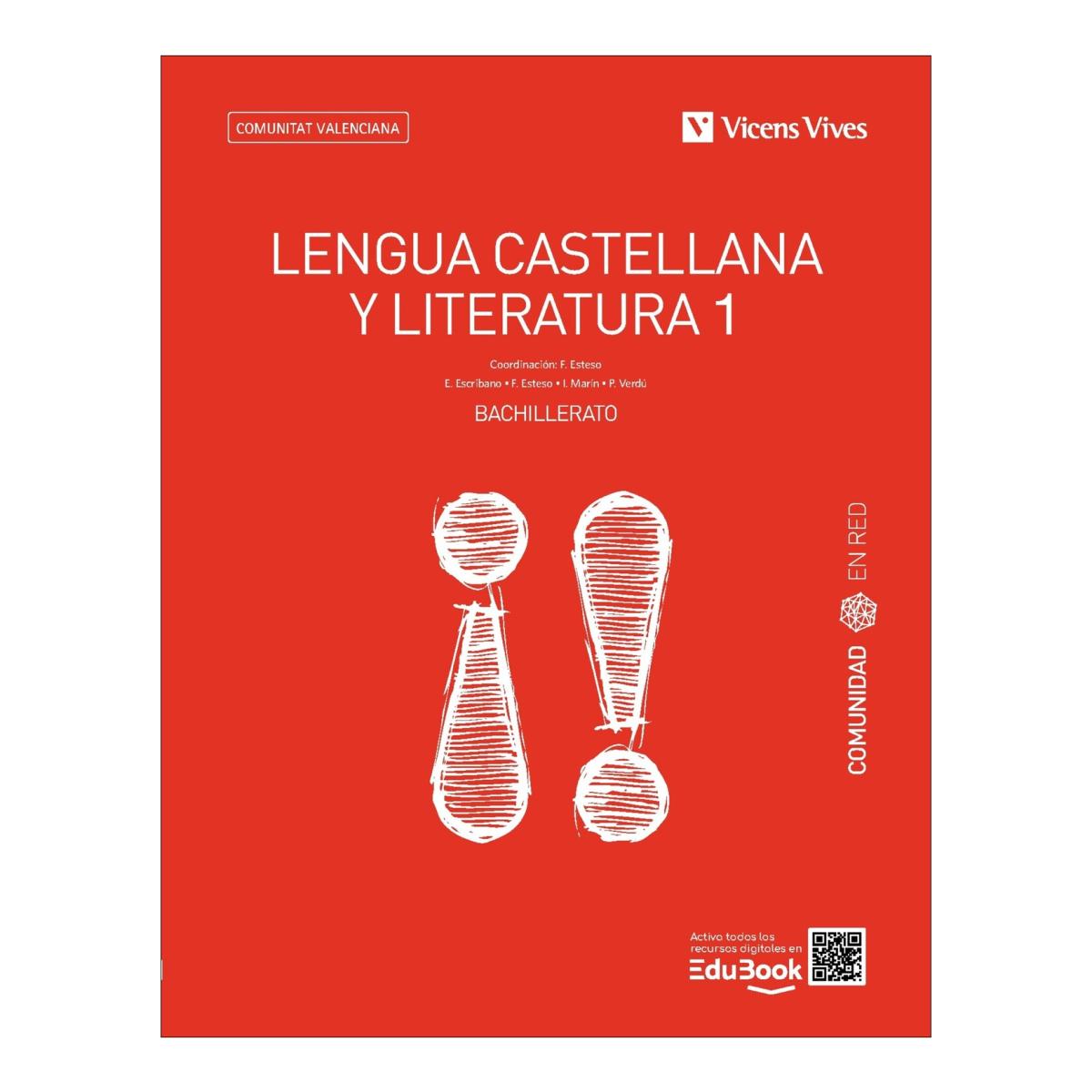 Imagen 0 de LENGUA CASTELLANA Y LITERATURA 1 VALENCI (Tapa blanda)