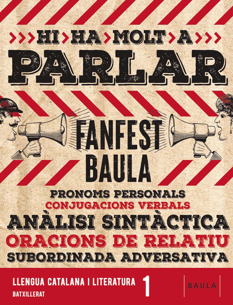 Portada de Llengua catalana i literatura 1r Batxillerat LA Fanfest.