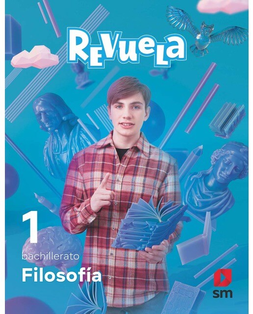 Portada de Filosofía. 1 Bachillerato. Revuela (Tapa blanda).