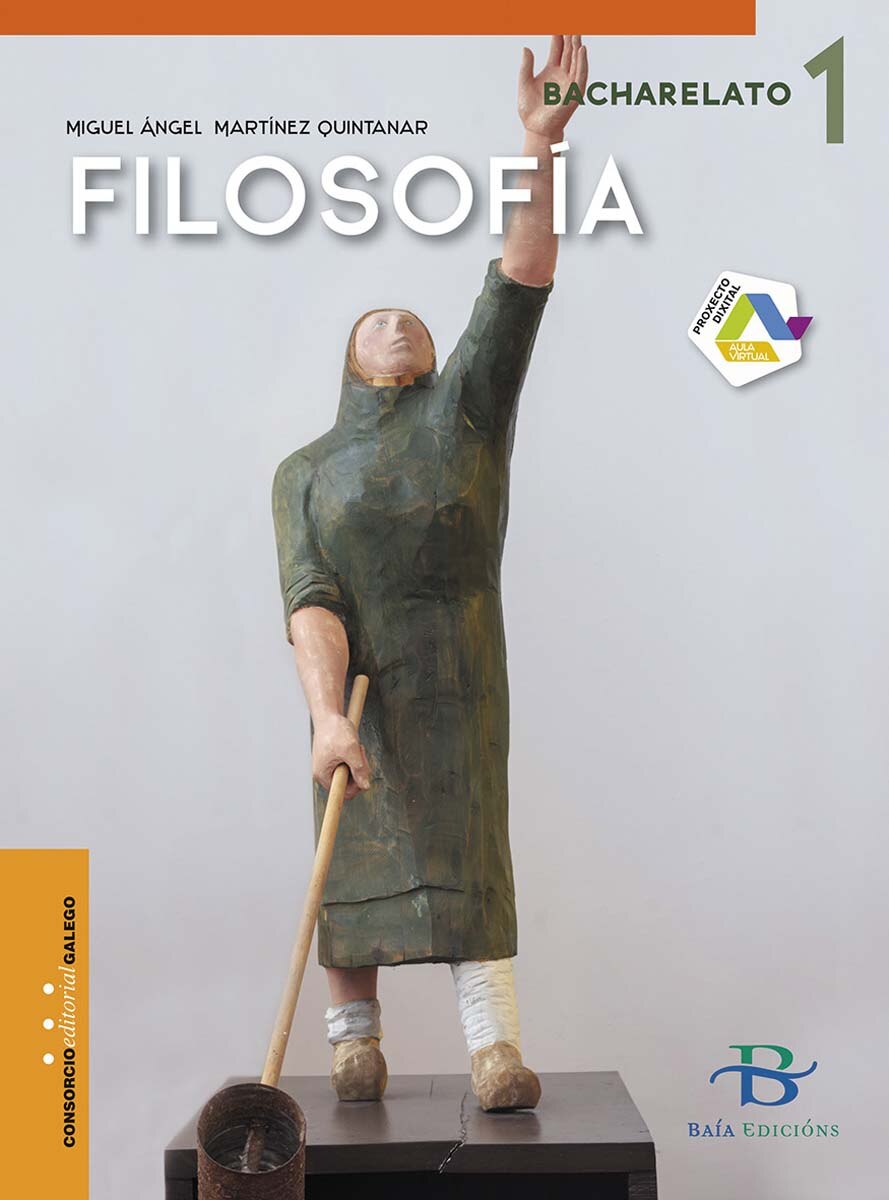 Portada de Filosofía 1º Bach LOMLOE.