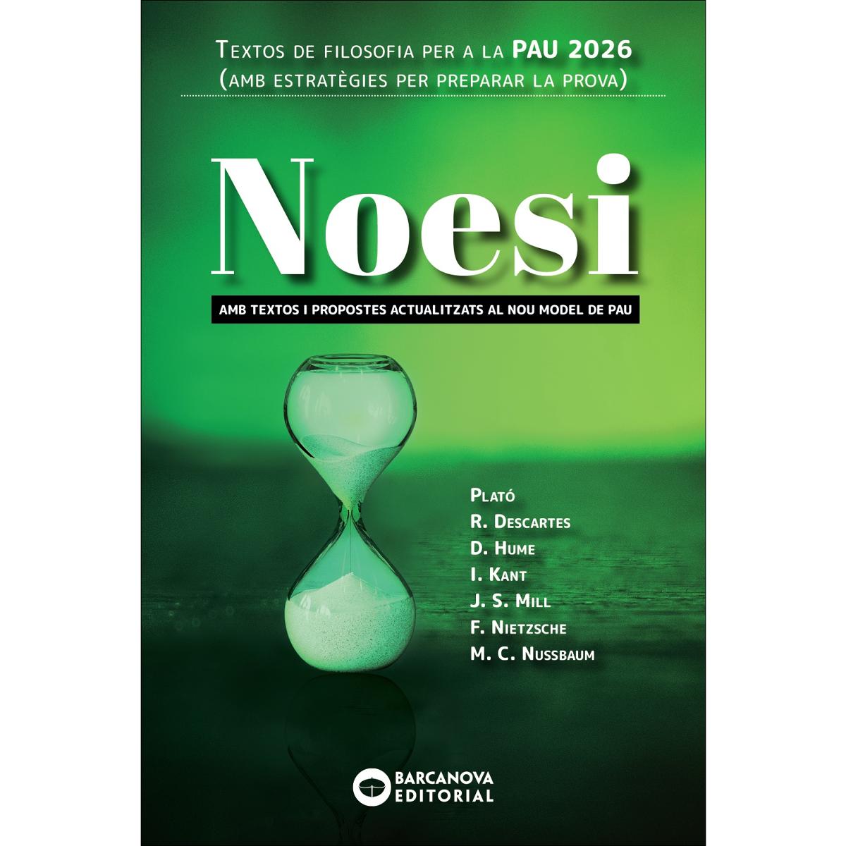 Imagen 0 de Noesi. Textos de filosofia per a les PAU 2026  (Tapa blanda con solapas)